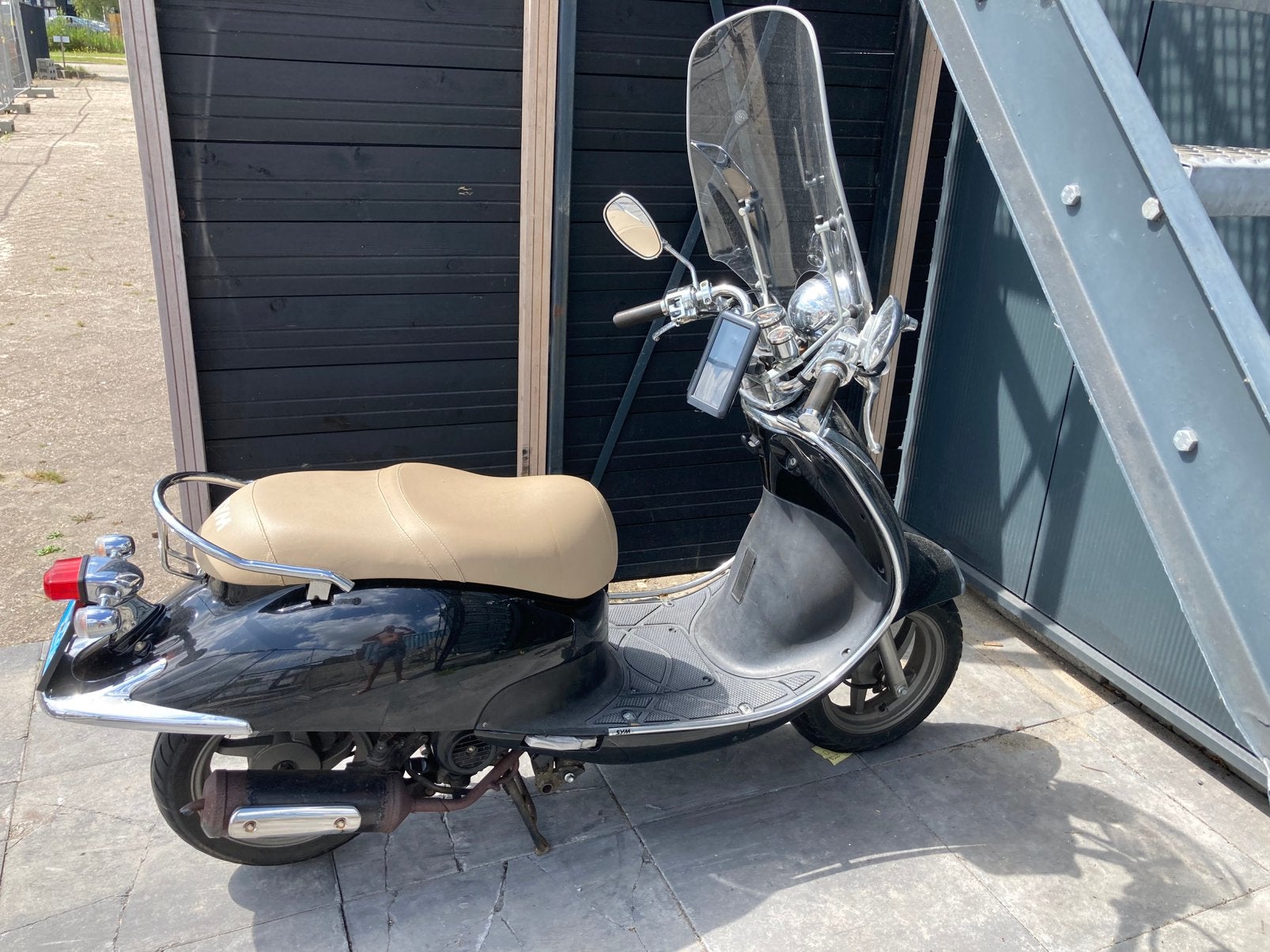 Sym viertakt scooter, Fietsen en Brommers, Ophalen, Gebruikt, SYM, Benzine
