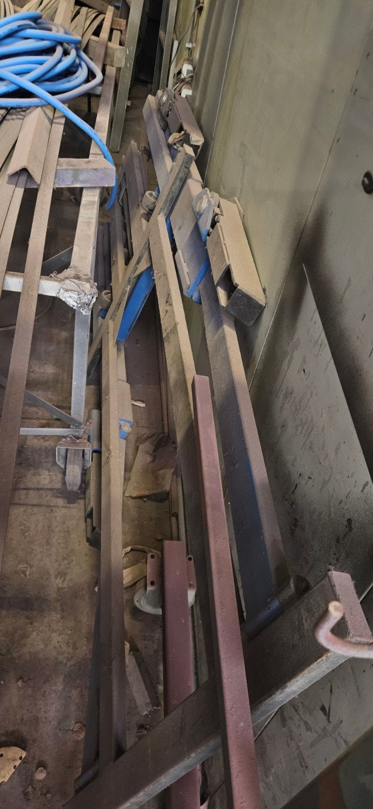 Schaarhefbrug op lucht 2500kg, 1 meter hoog, Auto diversen, Autogereedschap, Ophalen, Gebruikt