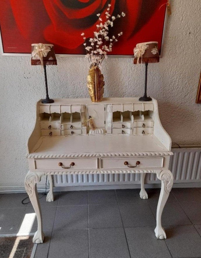 Heel mooi brocante bureau, Huis en Inrichting, Bureaus, Zo goed als nieuw, Ophalen