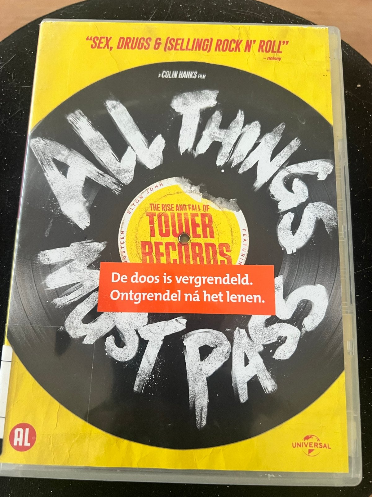All Things Must Pass - The Rise and Fall of Tower Records, Alle leeftijden, Nederlands, Ophalen of Verzenden, Gebruikt