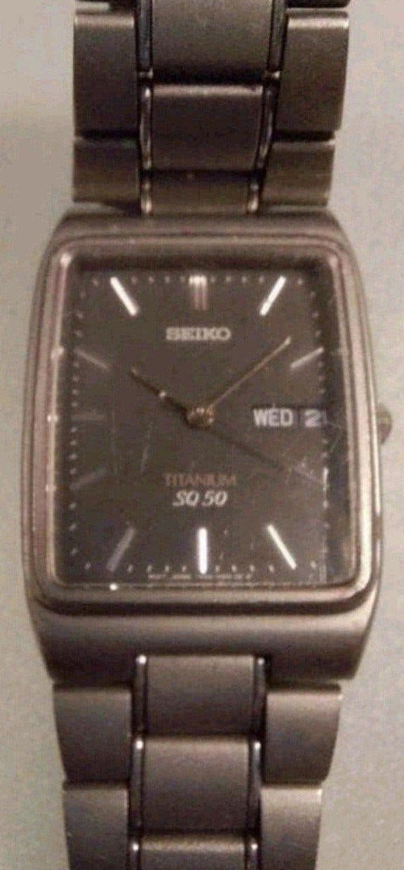 Vintage Seiko SQ50., Verzenden, Staal, Seiko