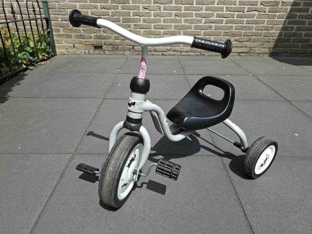 Driewieler Puky, Ophalen, Gebruikt, Terugtraprem, Puky