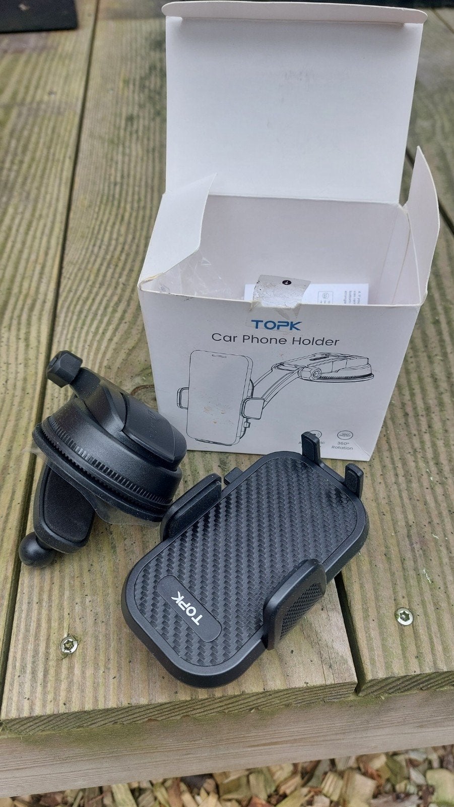 TOPK Auto Telefoonhouder - Nieuw in doos, Ophalen