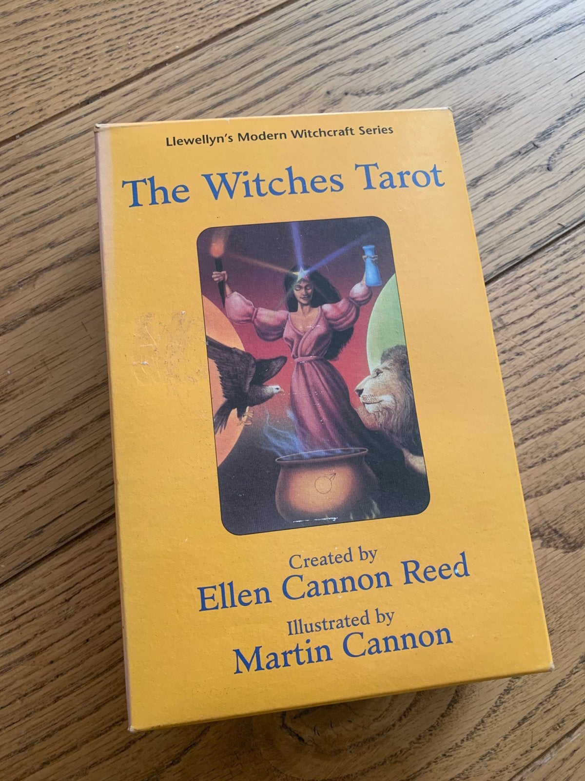 The Witches Tarot-Ellen Cannon Reed- compleet-Vintage 1995, Ophalen of Verzenden, Zo goed als nieuw, Tarot of Kaarten leggen, Overige typen
