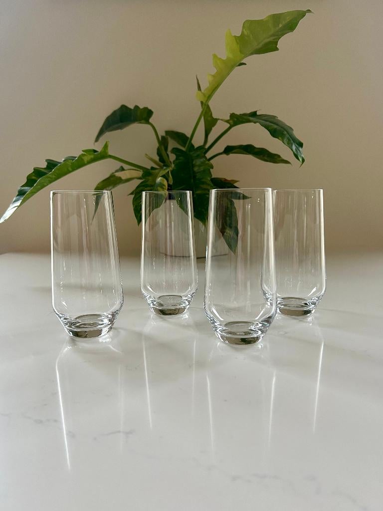 zgan Vivo waterglazen, Vivo longdrinkglazen. 4 of meer, Ophalen of Verzenden, Zo goed als nieuw, Frisdrankglas
