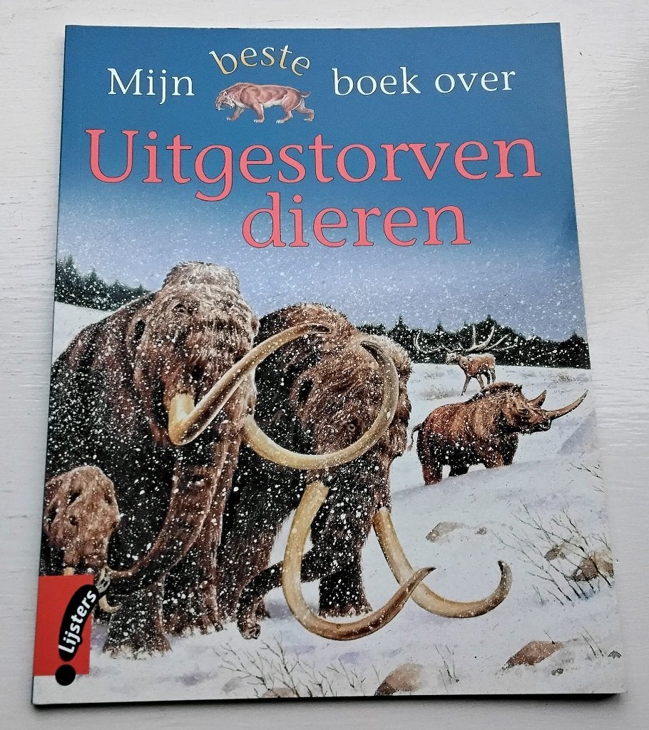 Mijn beste boek over .... Uitgestorven dieren - Kijklijsters, Ophalen of Verzenden, Zo goed als nieuw, Non-fictie