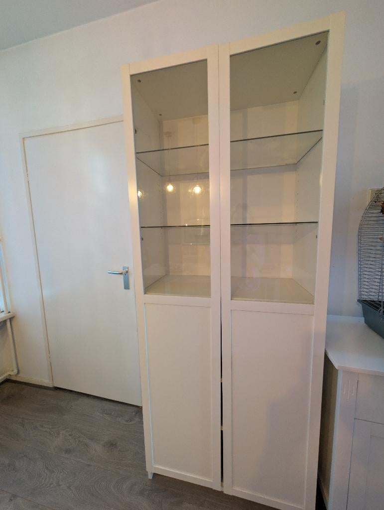 Ikea oxberg boekenkast wit, Huis en Inrichting, Kasten | Boekenkasten, Ophalen, Wit, 50 tot 100 cm, 25 tot 50 cm