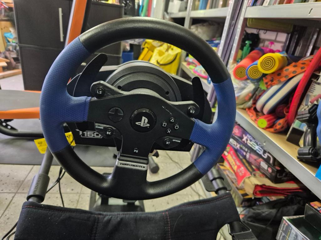 Playseat Challenge + Thrustmaster racestuur, Ophalen, Racestoel, Gebruikt, PC