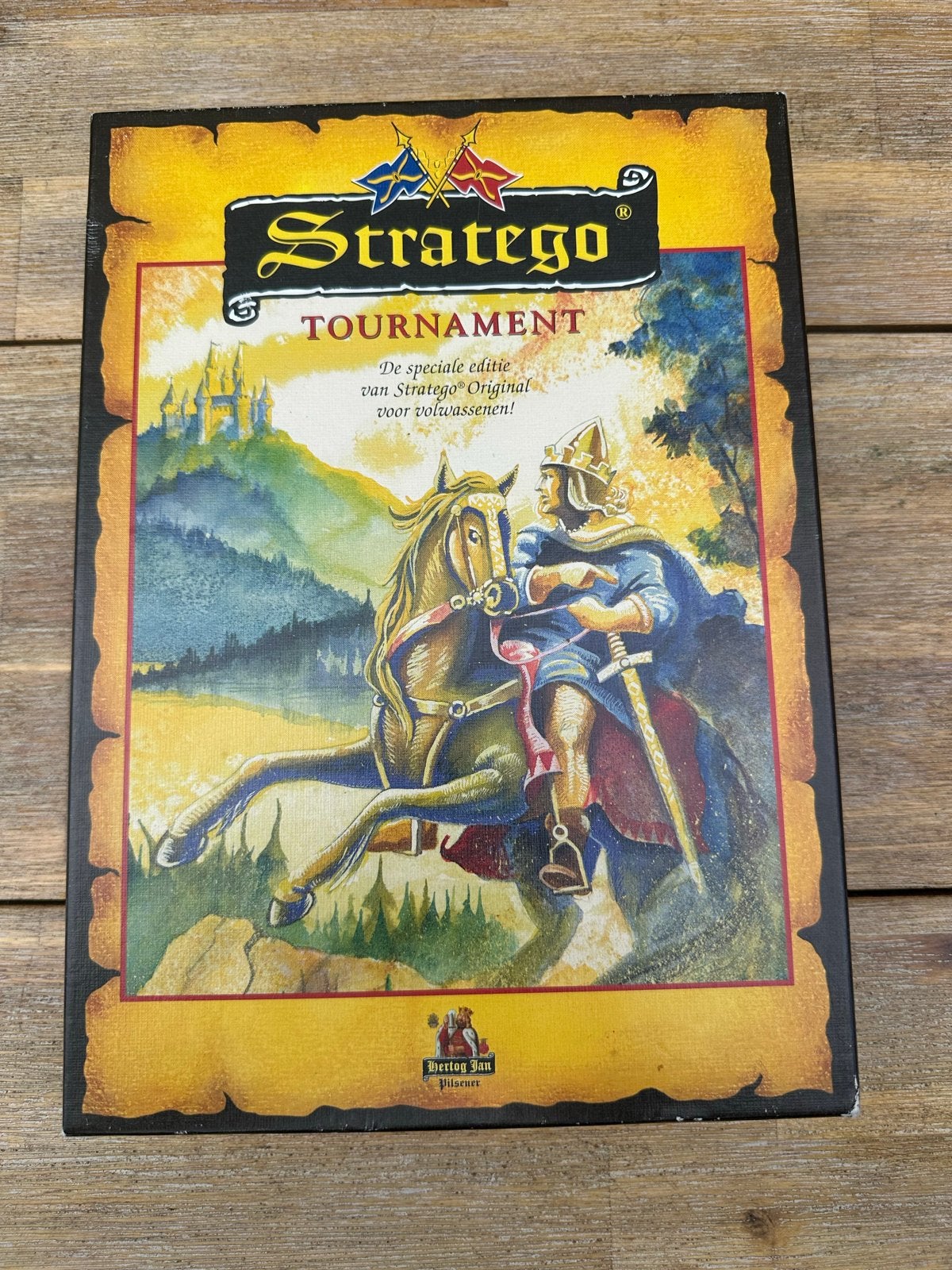 Stratego Tournament Hertog Jan  Bordspel, Ophalen of Verzenden, Gebruikt, Overige typen, Hertog Jan