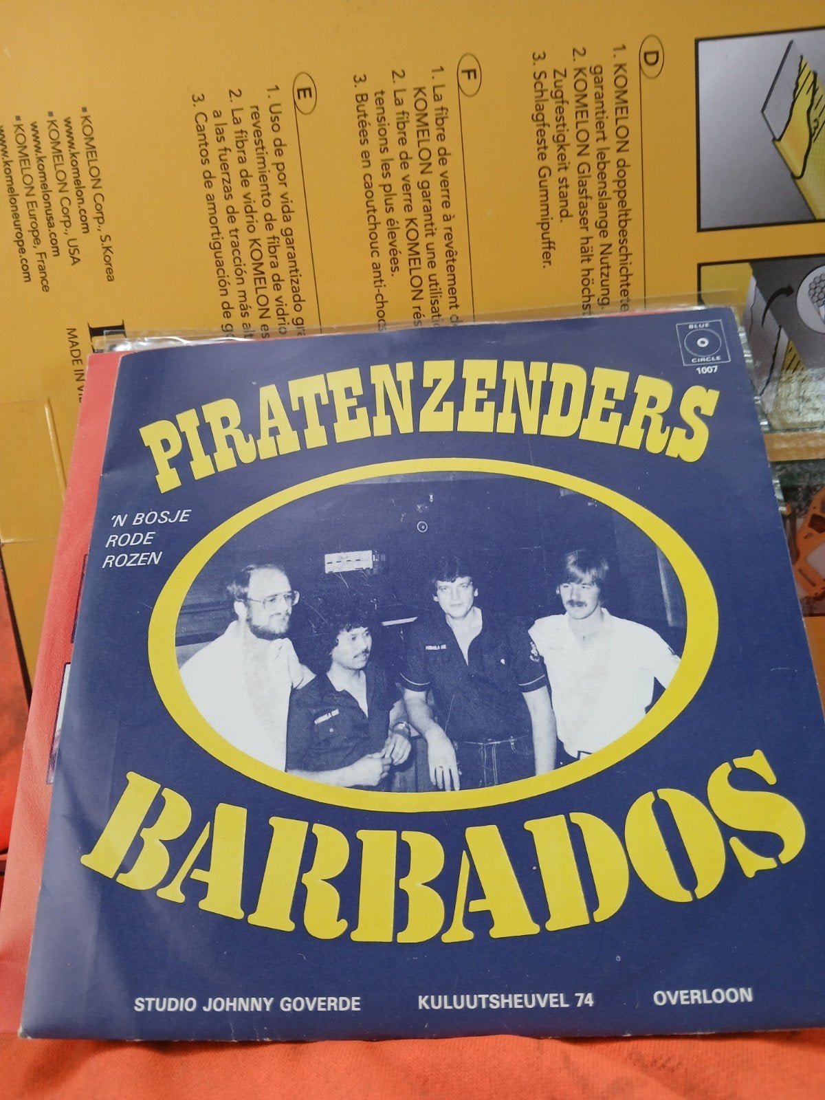 Barbados een bosje rode rozen, Cd's en Dvd's, Cd's | Nederlandstalig, Ophalen of Verzenden, Zo goed als nieuw, Levenslied of Smartlap