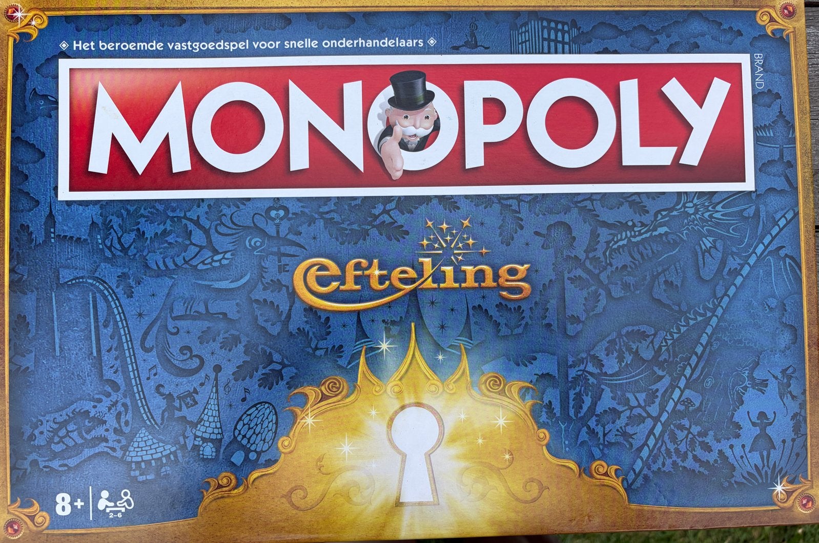 Efteling Monopoly - Het betoverende vastgoedspel, Hobby en Vrije tijd, Drie of vier spelers, Ophalen of Verzenden, Gebruikt