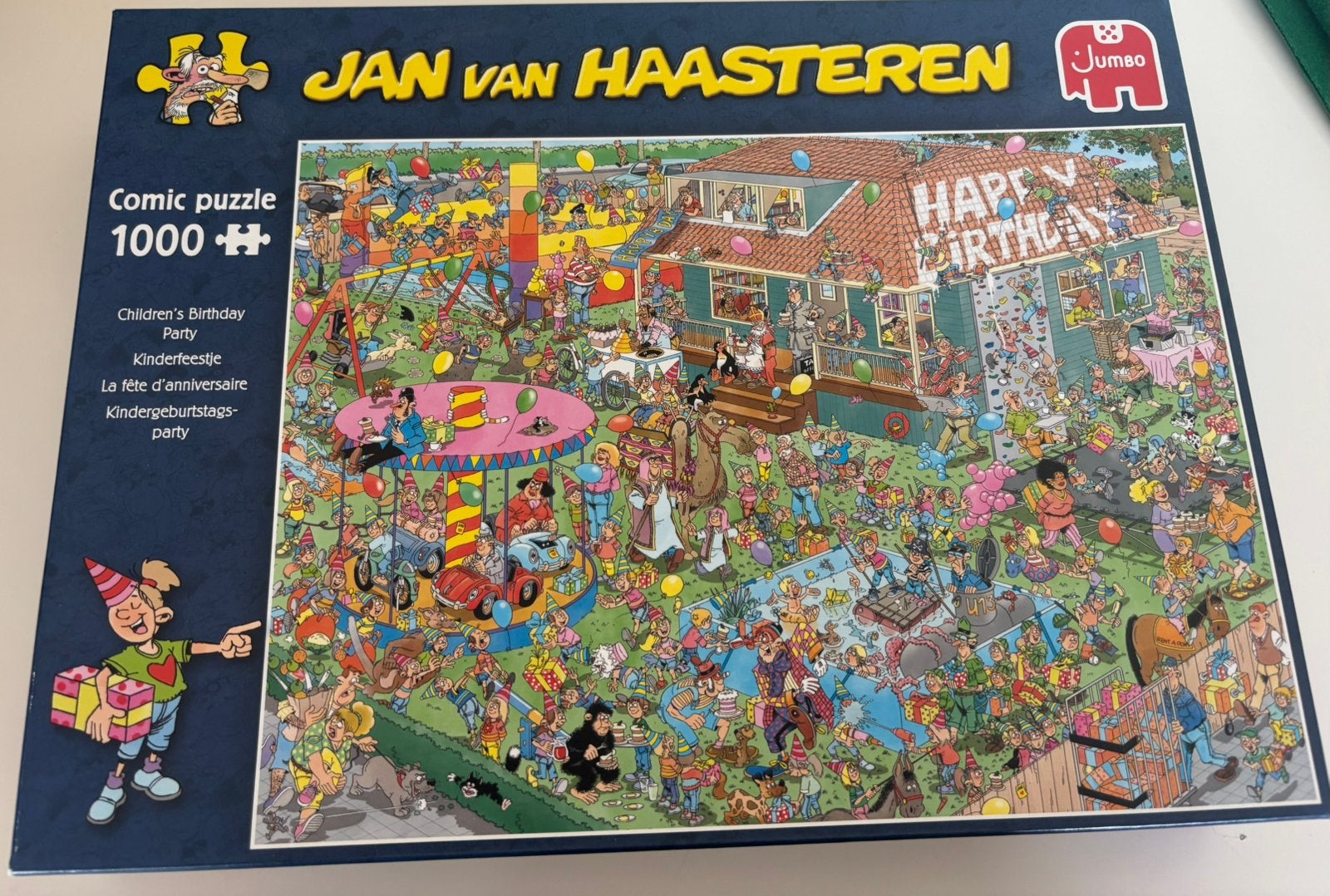 Jan van Haasteren puzzels, Hobby en Vrije tijd, Ophalen, 500 t/m 1500 stukjes, Gebruikt, Legpuzzel