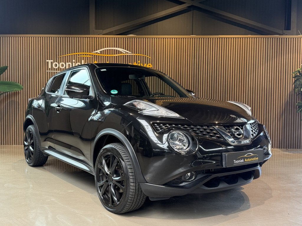 Nissan Juke 1.2 DIG-T S/S Tekna Stoelverwarming | Cruise/Cli, Auto's, Nissan, Voorwielaandrijving, 639 kg, Met garantie (alle)