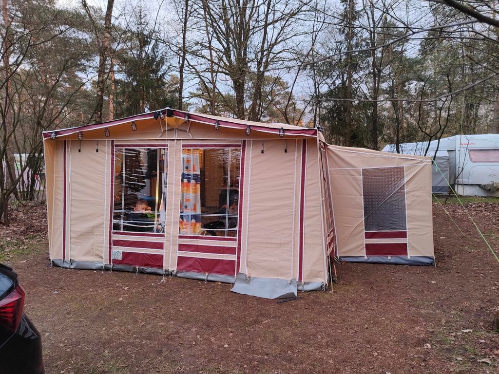 4 seizoens voortent extra diep 350cm omloop 7, Caravans en Kamperen, Ophalen