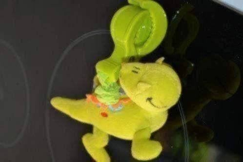 Babyspeelgoed dino trekspeeltje, Kinderen en Baby's, Verzenden, Zo goed als nieuw, Overige typen