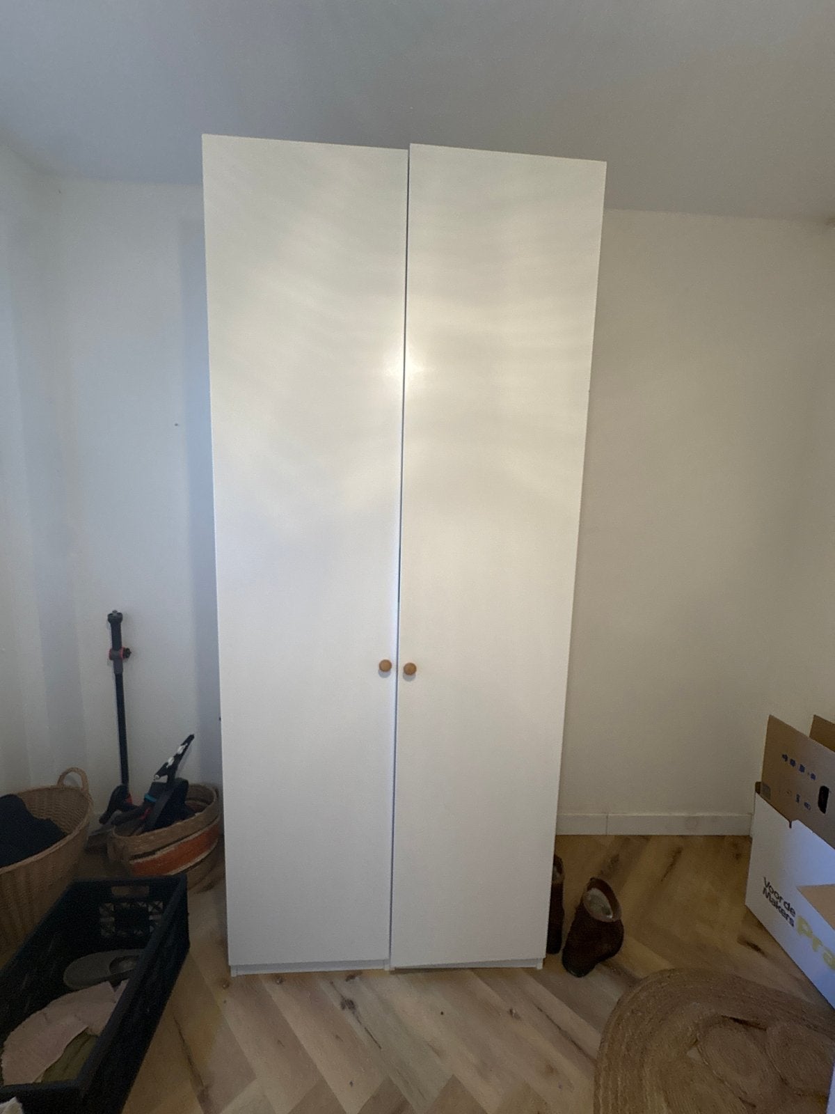 IKEA Pax kast - 2 delen (100x236x58 cm), Huis en Inrichting, Kasten | Kledingkasten, Ophalen, Gebruikt, 100 tot 150 cm, 200 cm of meer