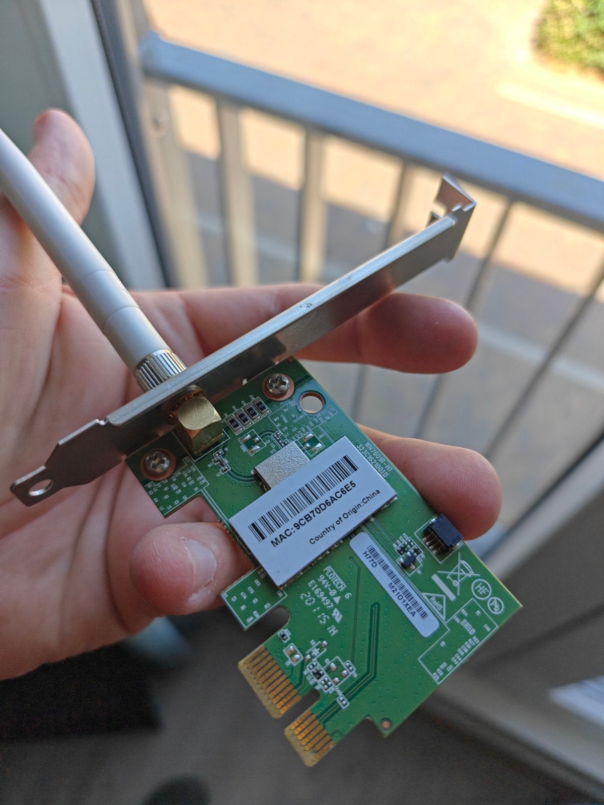 PCI-E WLAN Kaart - Draadloze Netwerkadapter, Computers en Software, Netwerkkaarten, Ophalen of Verzenden, Gebruikt, Intern, Onbekend