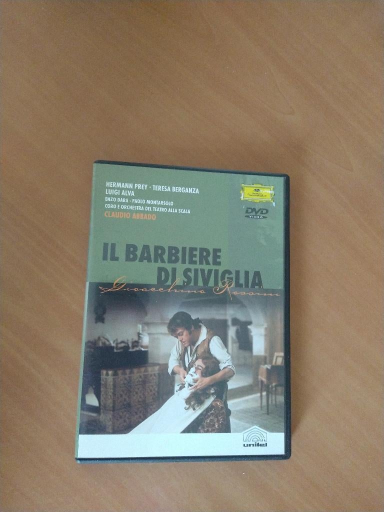 DVD iL Barbiere di Siviglia, Alle leeftijden, Ophalen of Verzenden, Zo goed als nieuw, Muziek en Concerten