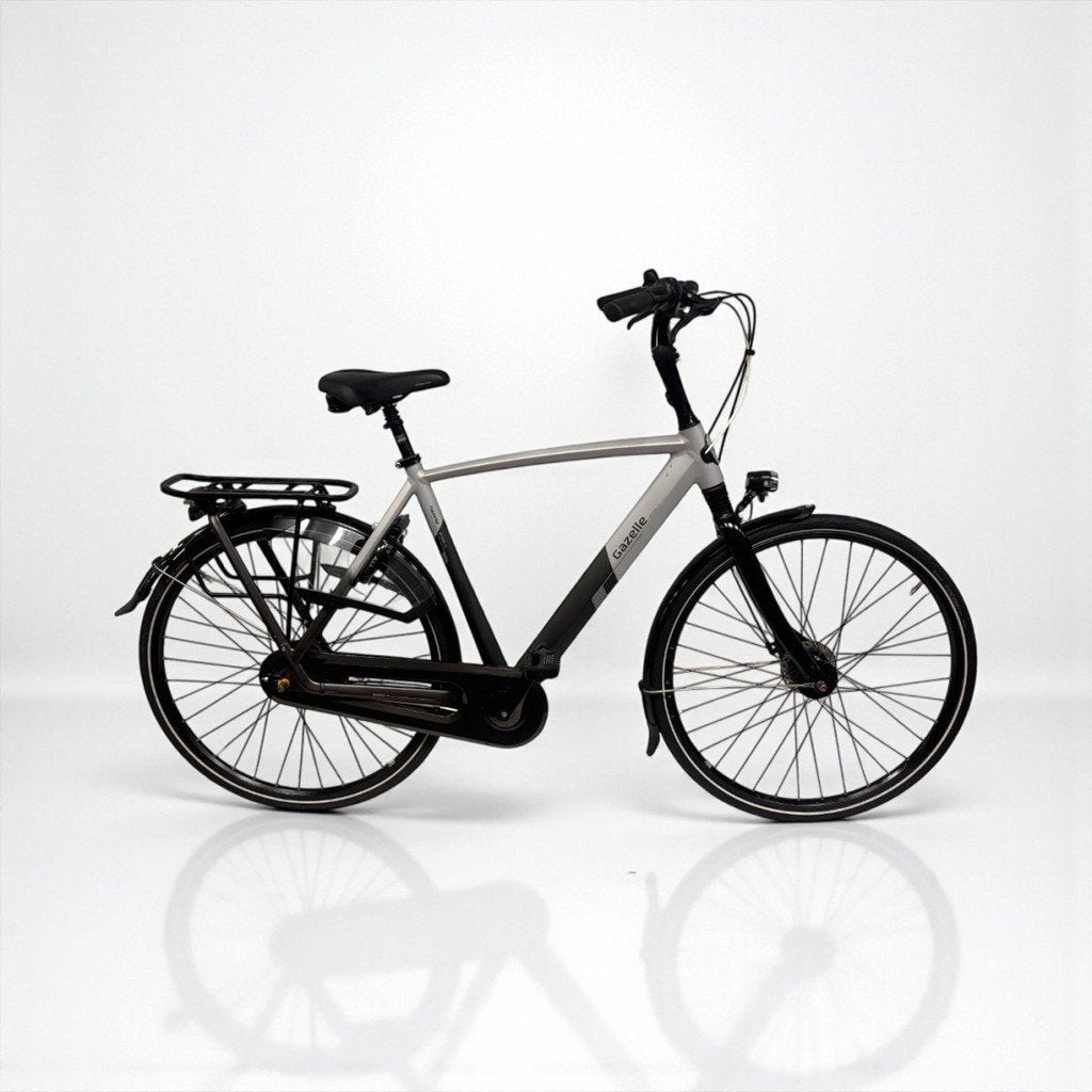 Gazelle Grenoble C8 Heren Grijs 57cm 2018, Gebruikt, -, - 0
-, NL, 57 tot 61 cm