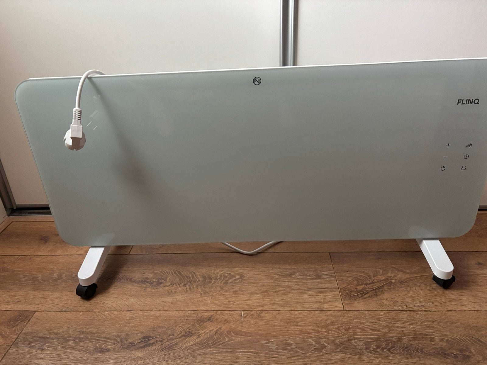 ZGAN FlinQ Slimme Paneel Verwarmer, Ophalen, 30 tot 80 cm, Kachel, Zo goed als nieuw