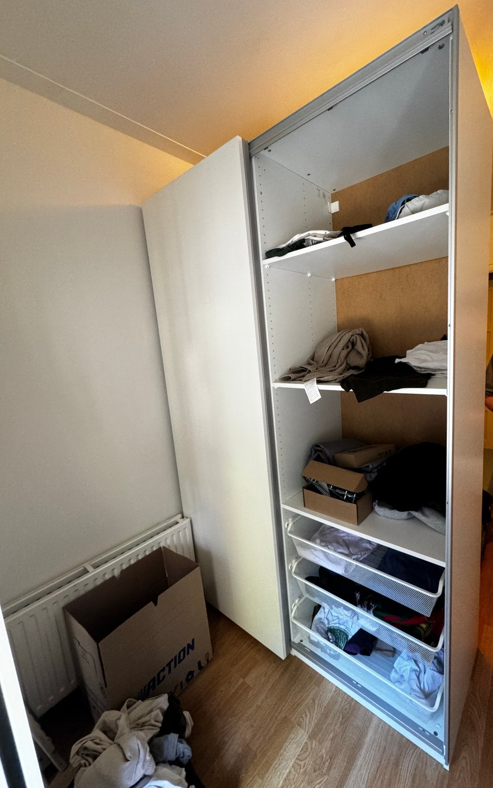 IKEA - PAX/HASVIK, Ophalen, Met plank(en), Gebruikt, 100 tot 150 cm