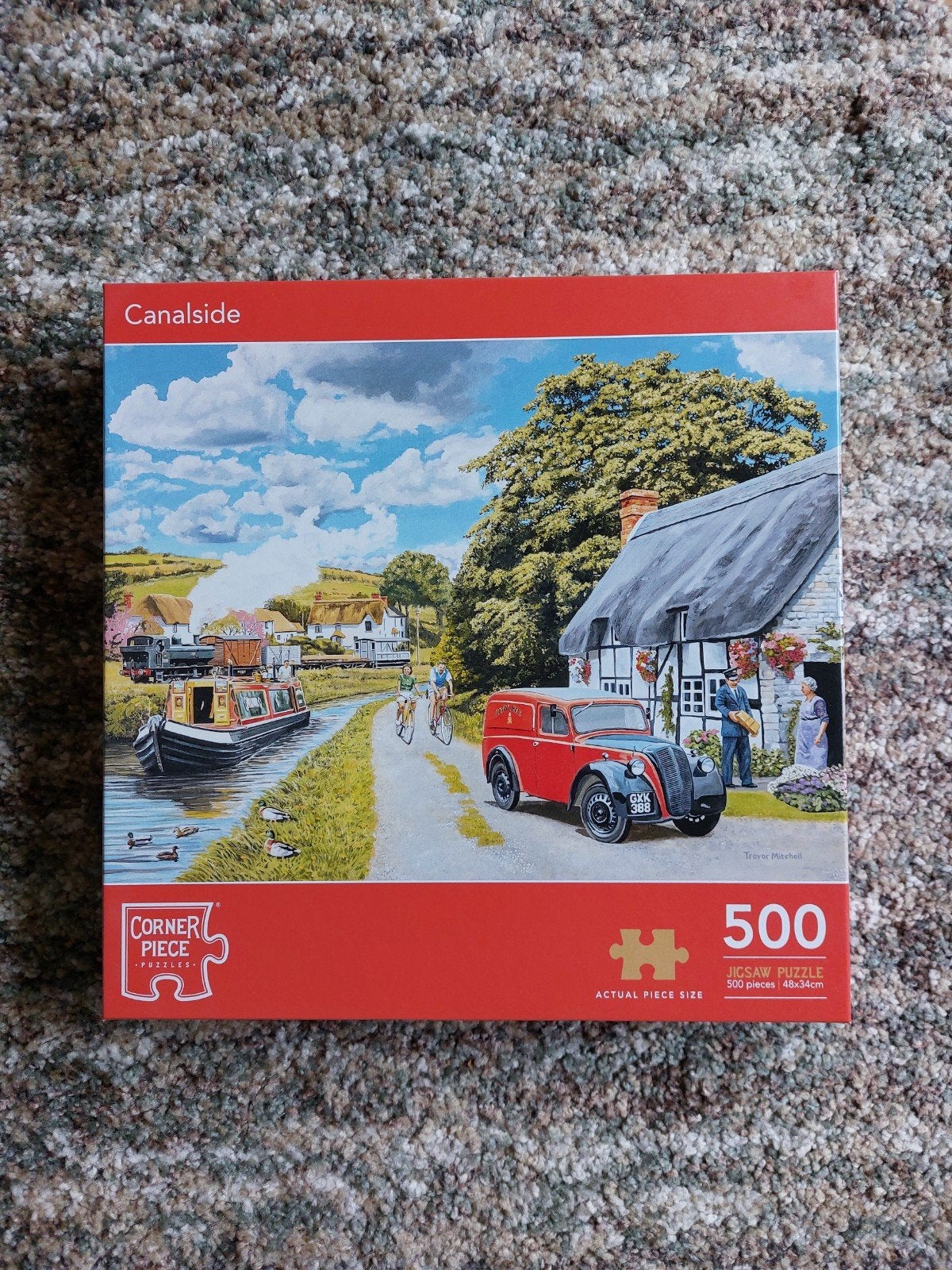 Engelse puzzel / 500 stukjes, Ophalen of Verzenden, 500 t/m 1500 stukjes, Zo goed als nieuw, Legpuzzel