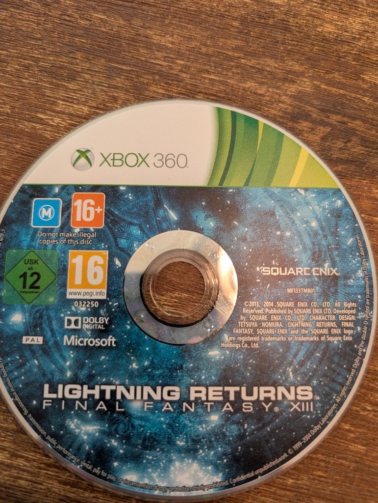 Lightning Returns: Final Fantasy XIII – Xbox 360, Gebruikt, 1 speler, Ophalen of Verzenden, Role Playing Game (Rpg)