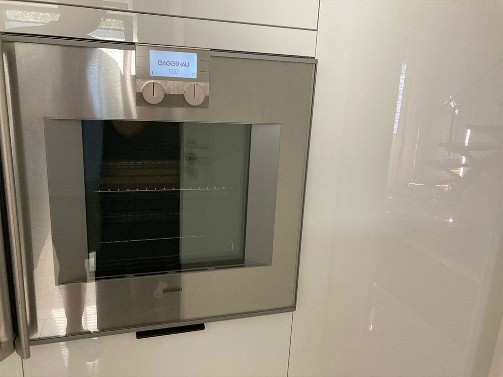 Gaggenau hete lucht oven BO270110 met pyrolyse zgan, Hete lucht, Ophalen of Verzenden, Inbouw, 55 tot 60 cm