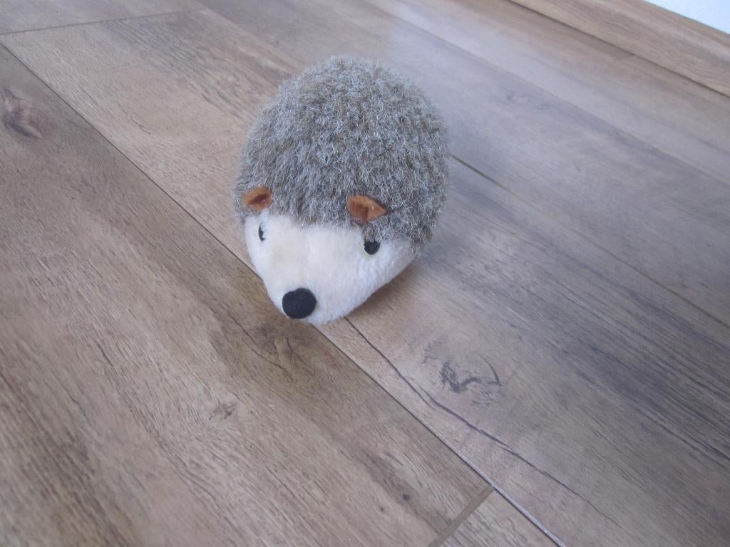 Zacht pluche kortharige egel knuffel Merk onbekend., Ophalen of Verzenden, Zo goed als nieuw, Konijn