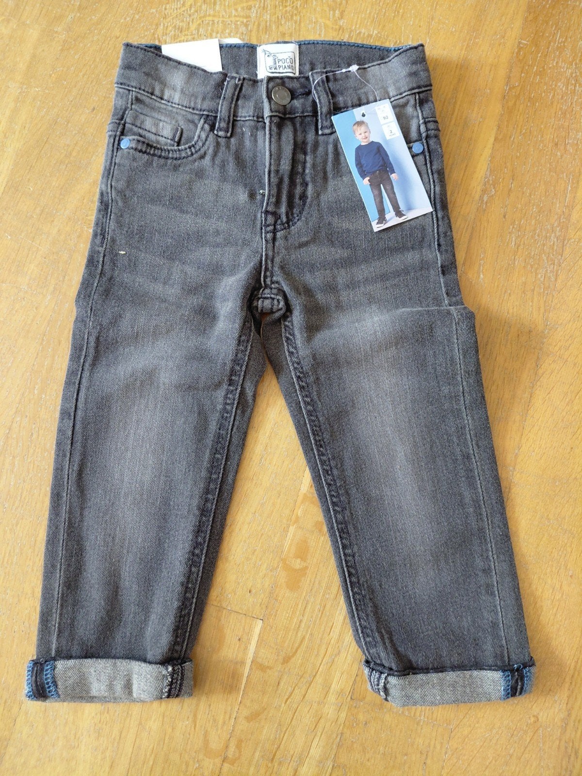 Spijkerbroek pocopiano regular fit mt 92, Ophalen of Verzenden, Nieuw, Jongen, Broek