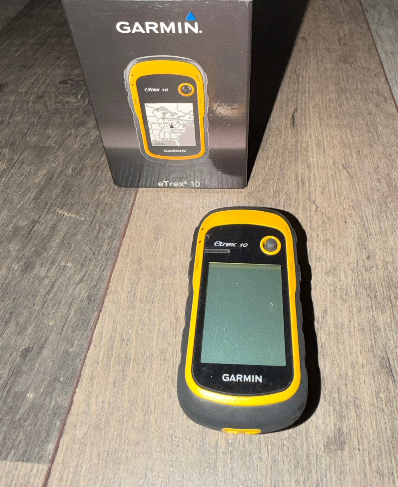 Garmin eTrex 10 GPS-apparaat met doos, Ophalen of Verzenden, Gebruikt