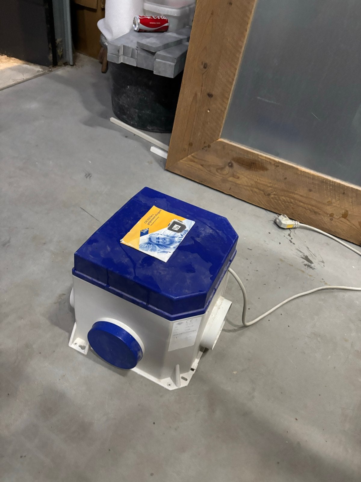 Itho CVE ECO-fan 2 gelijkstroom afzuigunit, Ophalen of Verzenden, Gebruikt, Afzuiger
