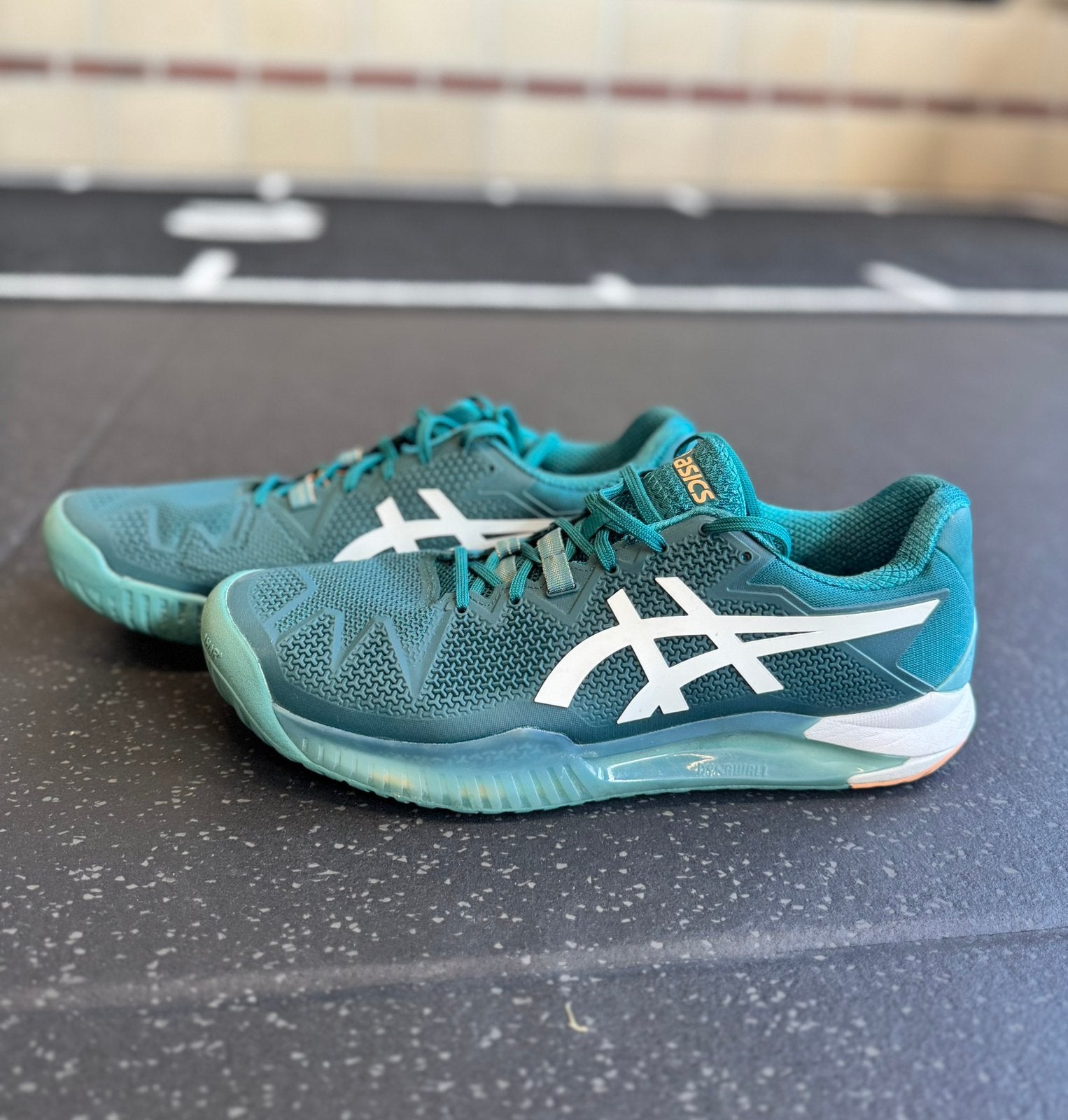 ASICS Gel-Resolution 8 | Tennis & Padel schoenen, Ophalen of Verzenden, Zo goed als nieuw, Padelschoenen