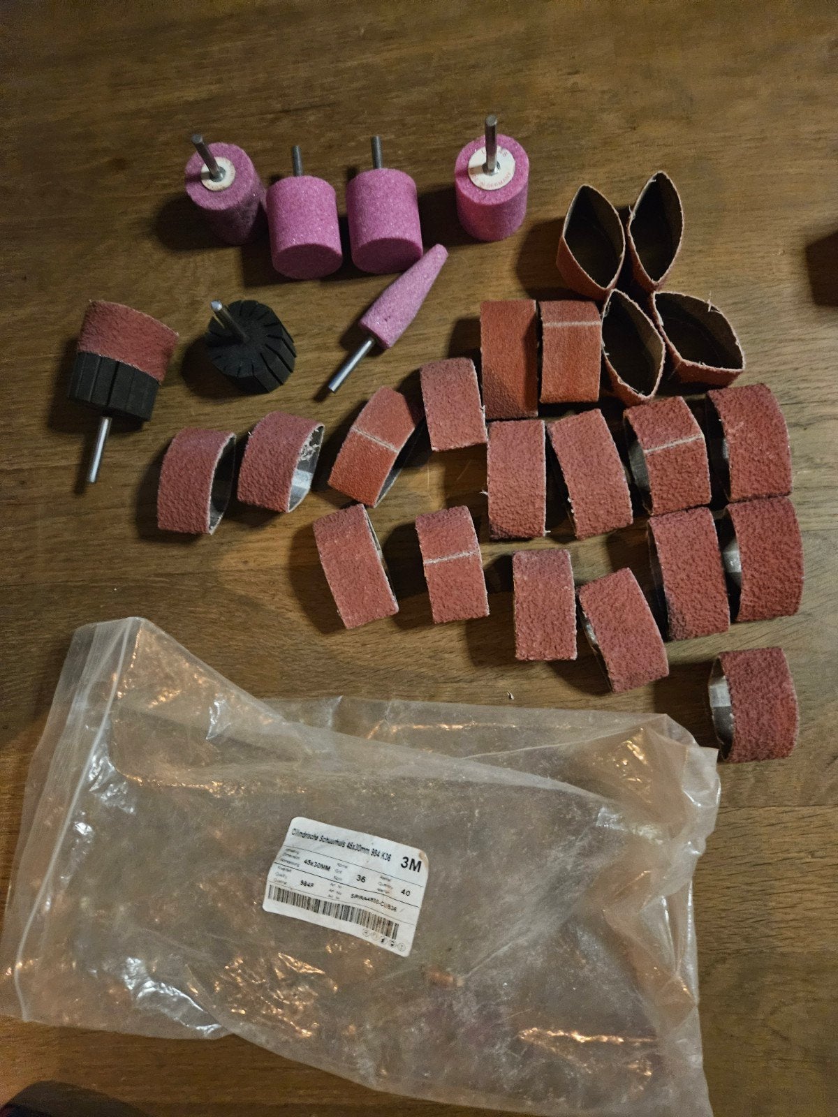 3M Cubitron II schuurhulzen & LUKAS slijpstiften set, Ophalen of Verzenden, Zo goed als nieuw, Overige typen
