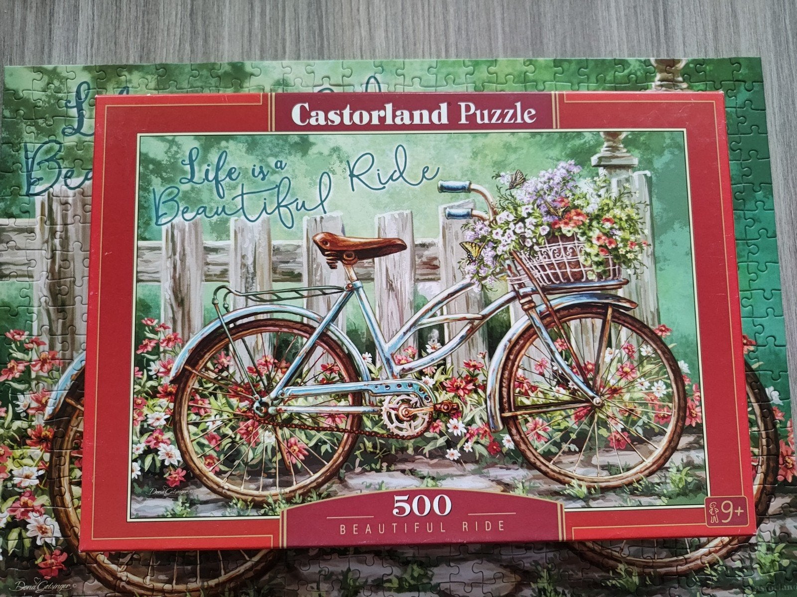 Castorland puzzel 500 stukjes Beautiful Ride, Ophalen of Verzenden, 500 t/m 1500 stukjes, Zo goed als nieuw, Legpuzzel