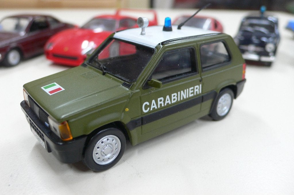 fiat panda 750 cl 1986 carabinieri -edison models 1/43, Verzenden, Nieuw, Auto, Overige merken