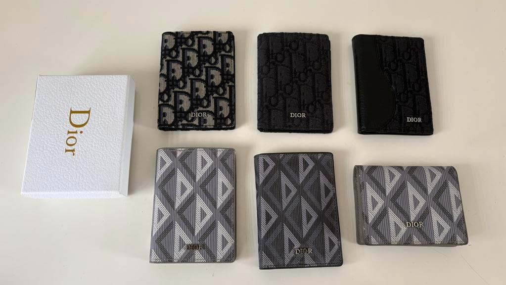 Dior Bifold Cardholder Wallet, Overige merken, Overige kleuren, Nieuw, Ophalen of Verzenden