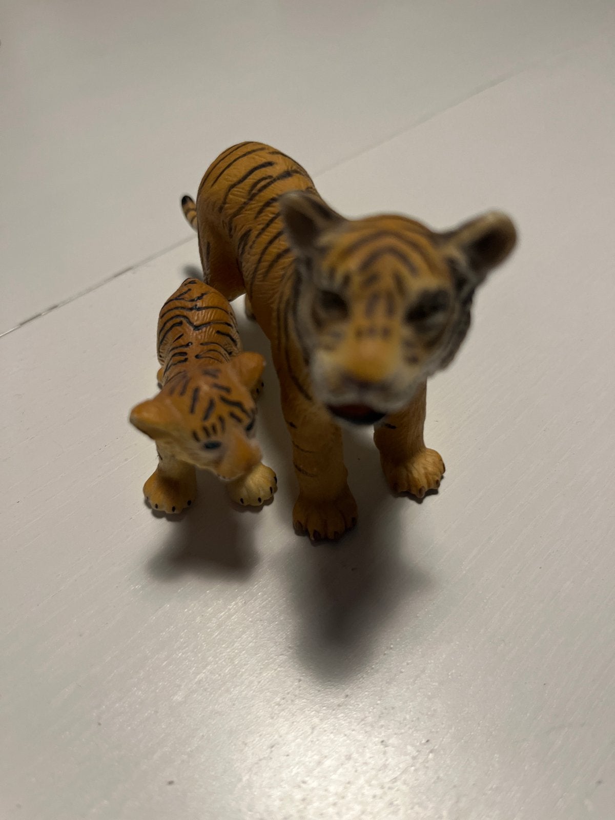 Schleich Tijgerset: Moeder en Welp, Kinderen en Baby's, Speelgoed | Actiefiguren, Zo goed als nieuw, Ophalen of Verzenden
