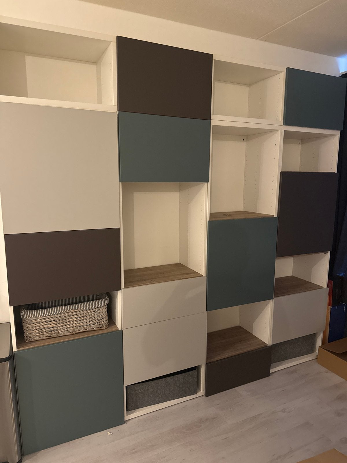 IKEA Besta vakkenkast 240x230x40 - Diverse kleuren, Ophalen, Overige materialen, Zo goed als nieuw, 200 cm of meer