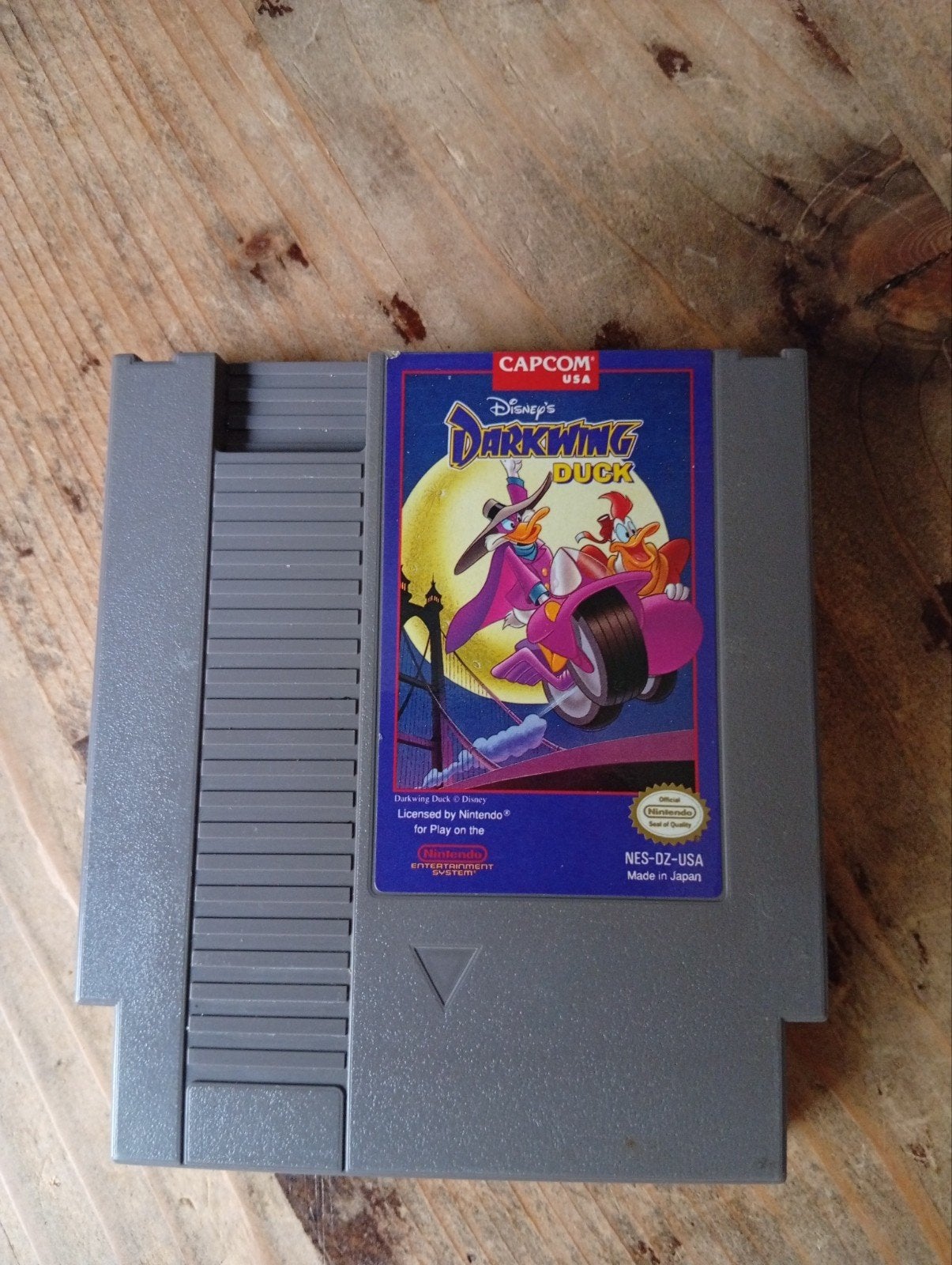 Darkwing Duck NES – originele NTSC USA versie – Capcom, Spelcomputers en Games, Avontuur en Actie, Gebruikt, 1 speler, Ophalen of Verzenden