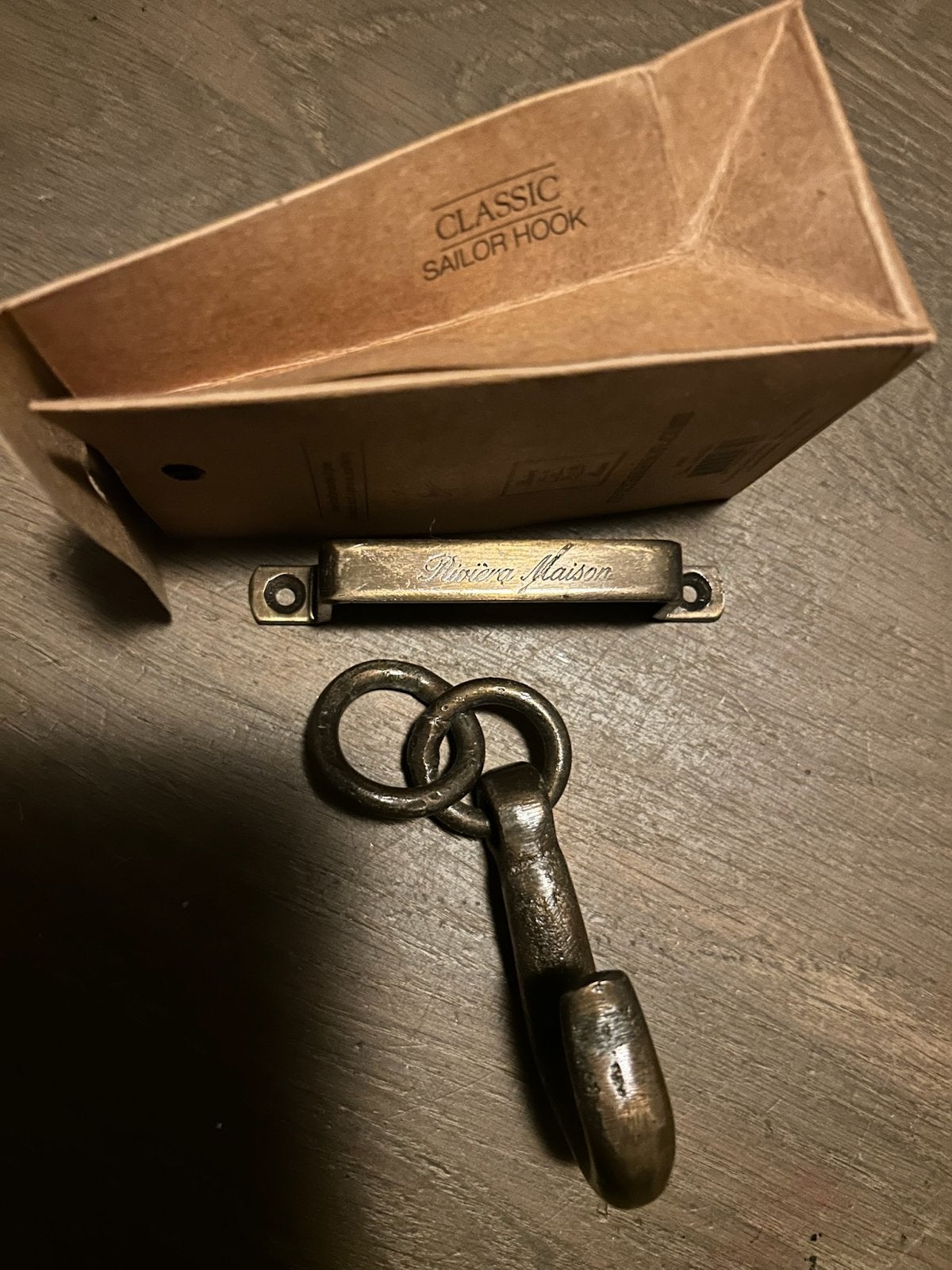 Riviera Maison Classic Sailor Hook - Nieuw, Verzenden, Nieuw, Landelijk, Metaal