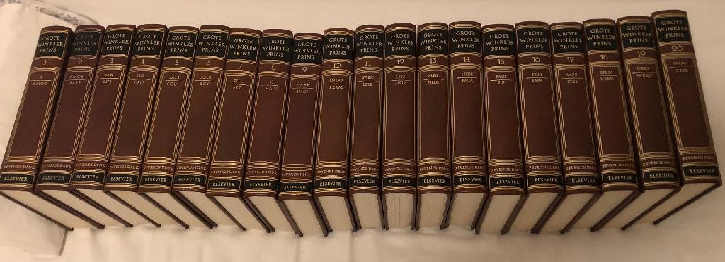 Winkler Prins Encyclopedie, Boeken, Encyclopedieën, Ophalen, Complete serie, Zo goed als nieuw, Algemeen