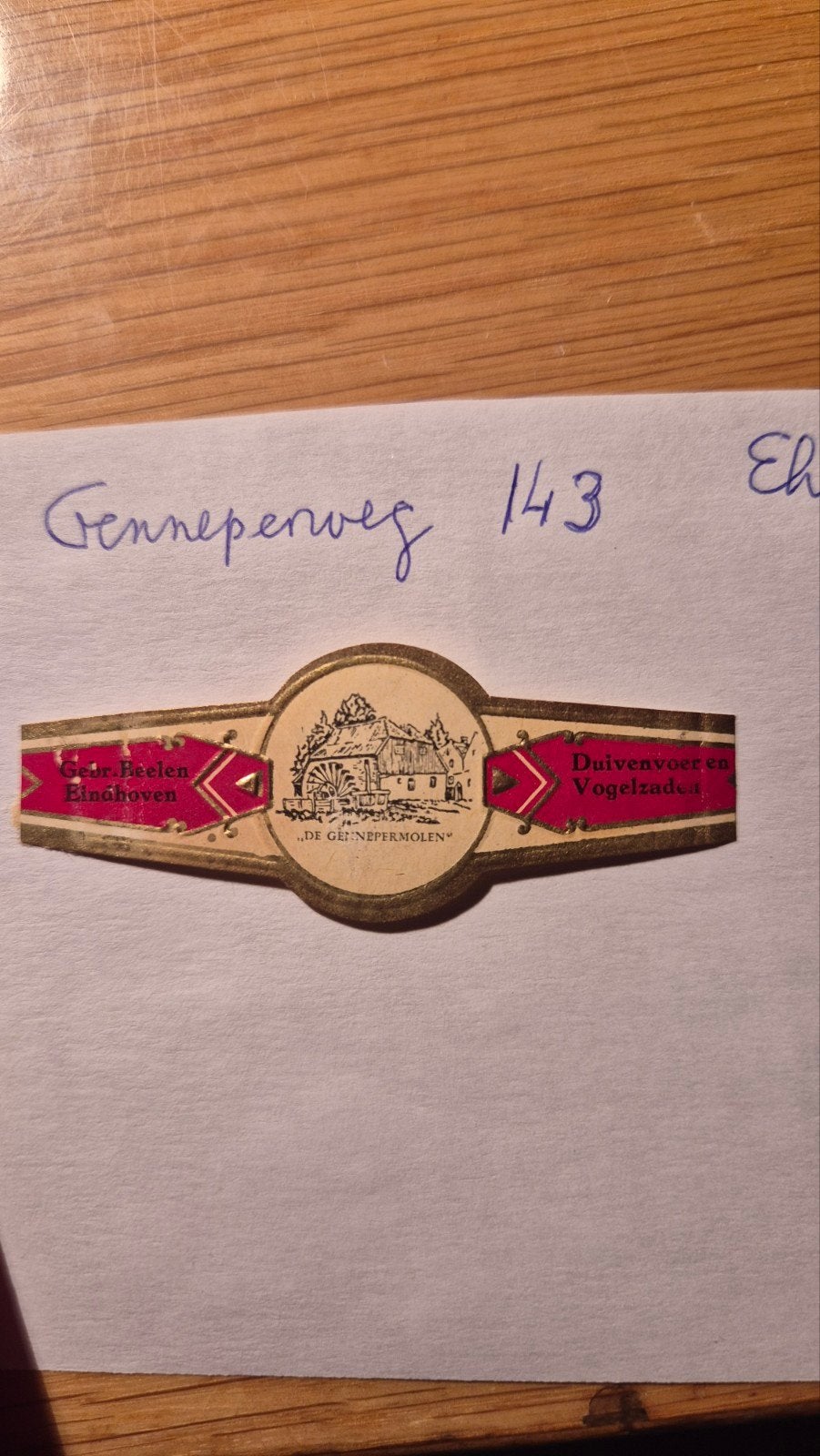 Sigarenbanden EINDHOVEN, Ophalen, Gebruikt, Sigarenbandjes