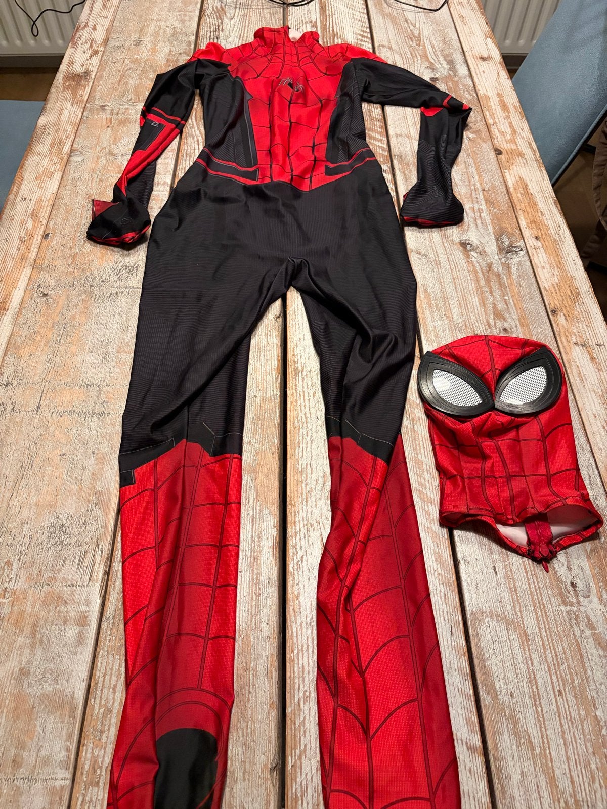 Spider-Man Pak - Compleet Kostuum met Masker, Ophalen, Gebruikt, Pak of Jurk