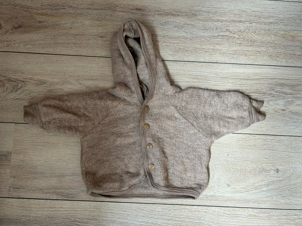 Engel wollen jasje maat 62/68, Kinderen en Baby's, Ophalen of Verzenden, Gebruikt, Jongetje of Meisje