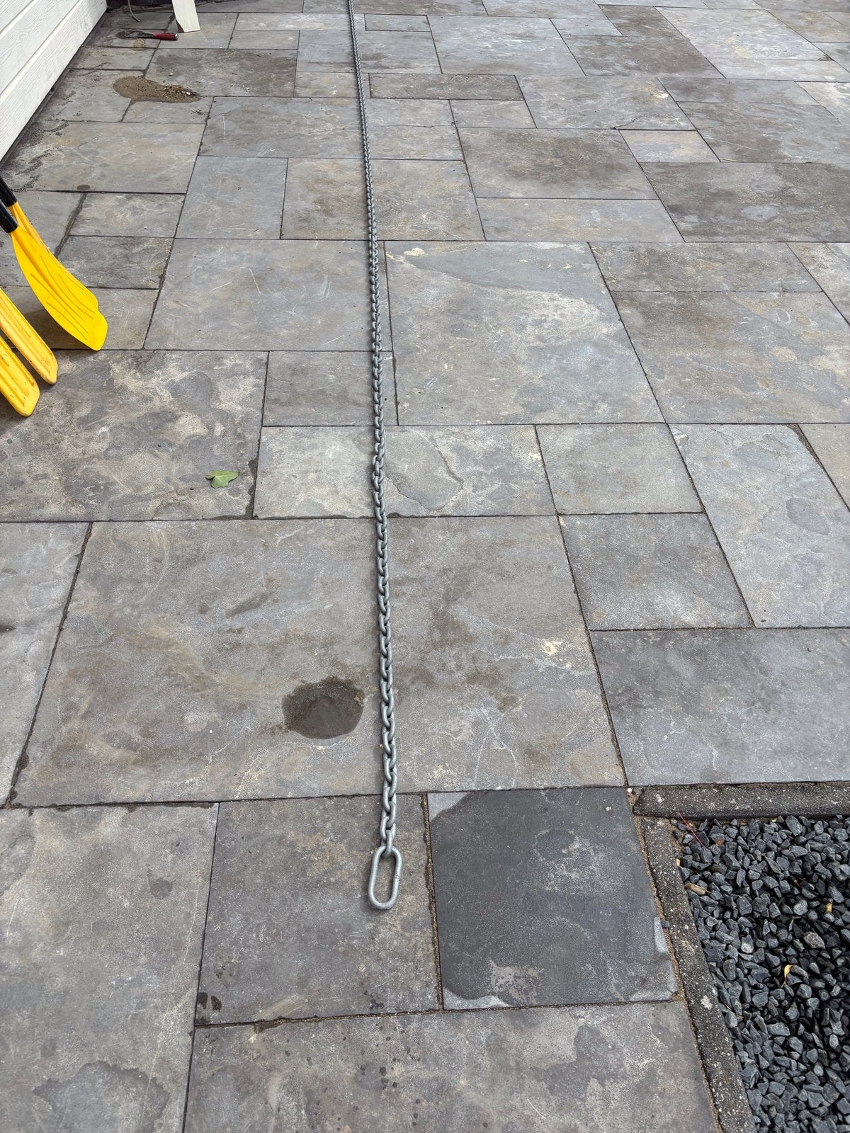 Stevige metalen ketting met sluiting, Ophalen, Gebruikt, 250 mm of meer, Overige typen