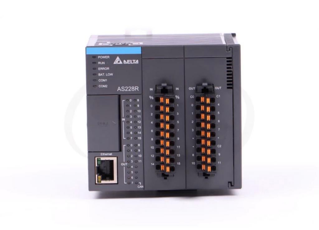Delta AS228R PLC met defecte RS485 poort, verder werkend, Hobby en Vrije tijd, Elektronica-componenten, Ophalen of Verzenden