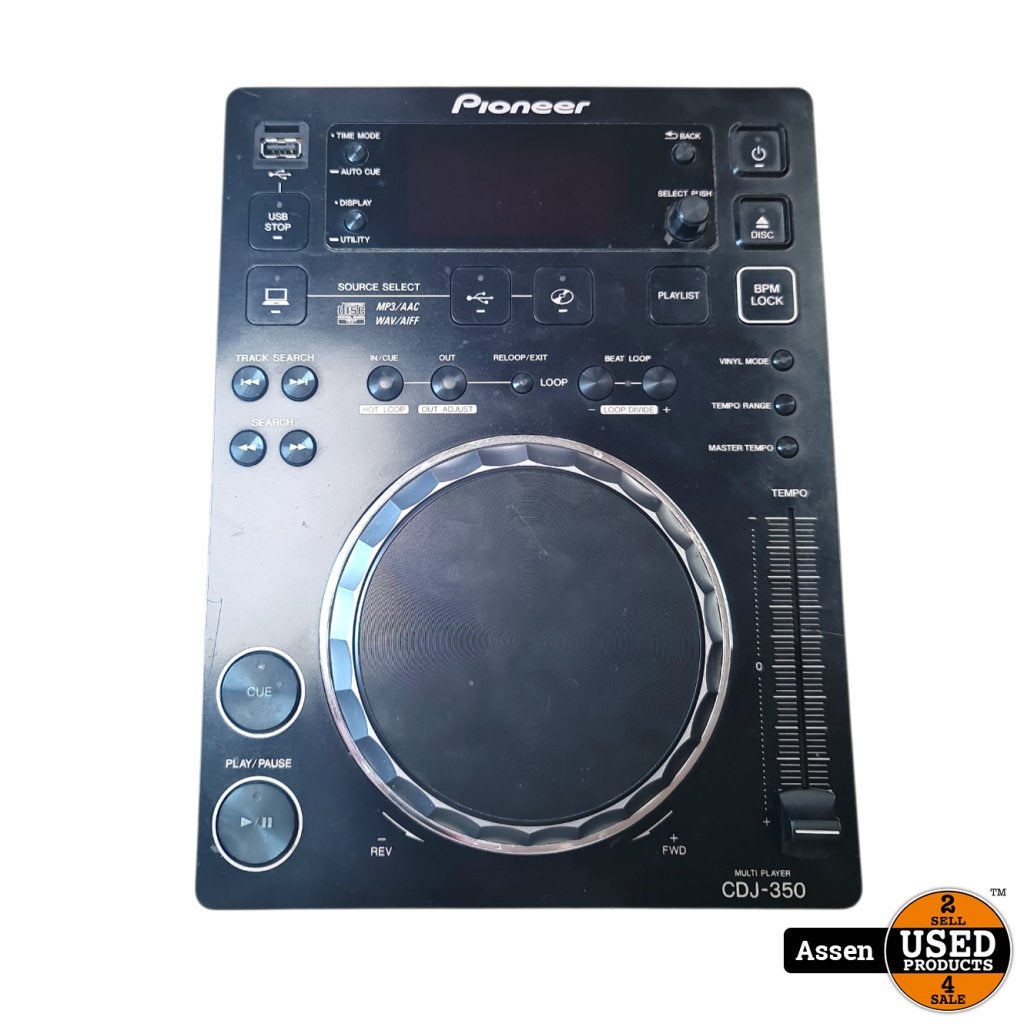 Pioneer CDJ-350 | Gebruikte Staat | 3 Maanden Garantie, Pioneer, Gebruikt, Support@pioneer.com, 28-8, Honkomagome 2-chome, Bunkyo-ku
Tokyo 113-0021
Japan
