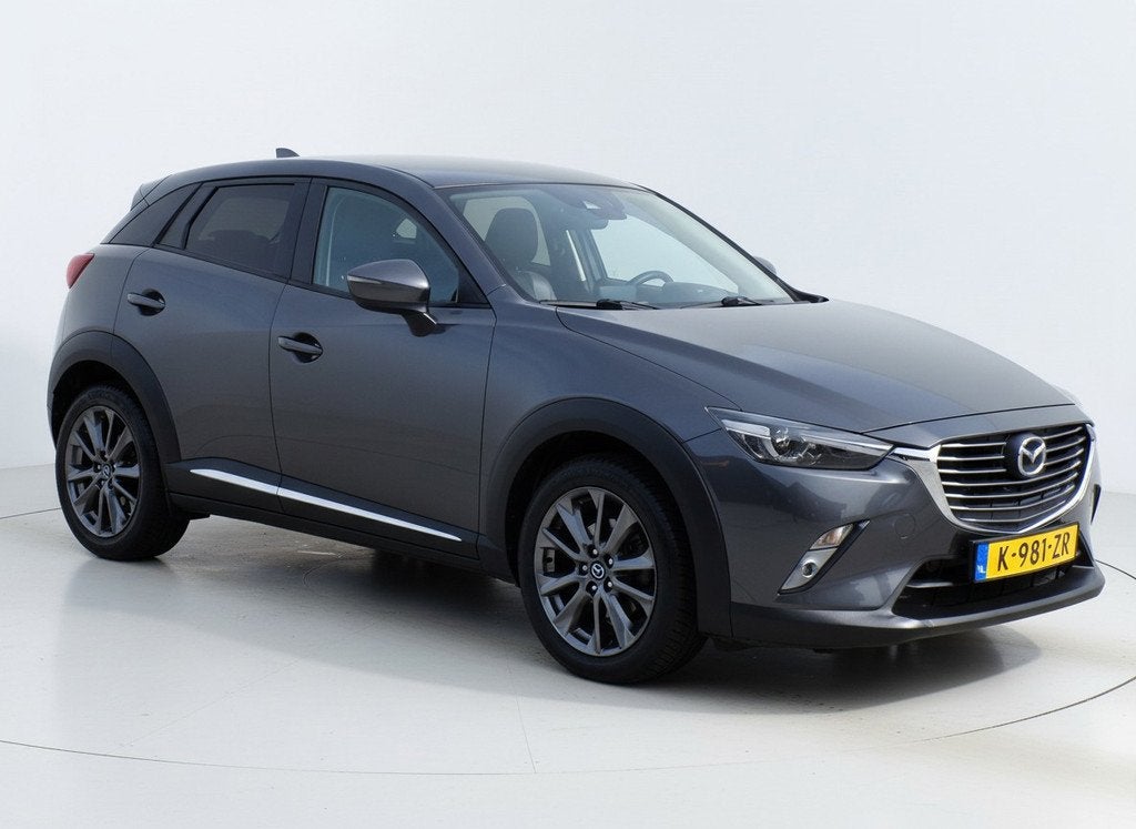 Mazda CX-3 2.0 SkyActiv-G 120 GT-M|Leder|HUD|Cruise|Cam|AUT, Auto's, Mazda, 1998 cc, Euro 6, 4 cilinders, Automatische klimaatregeling