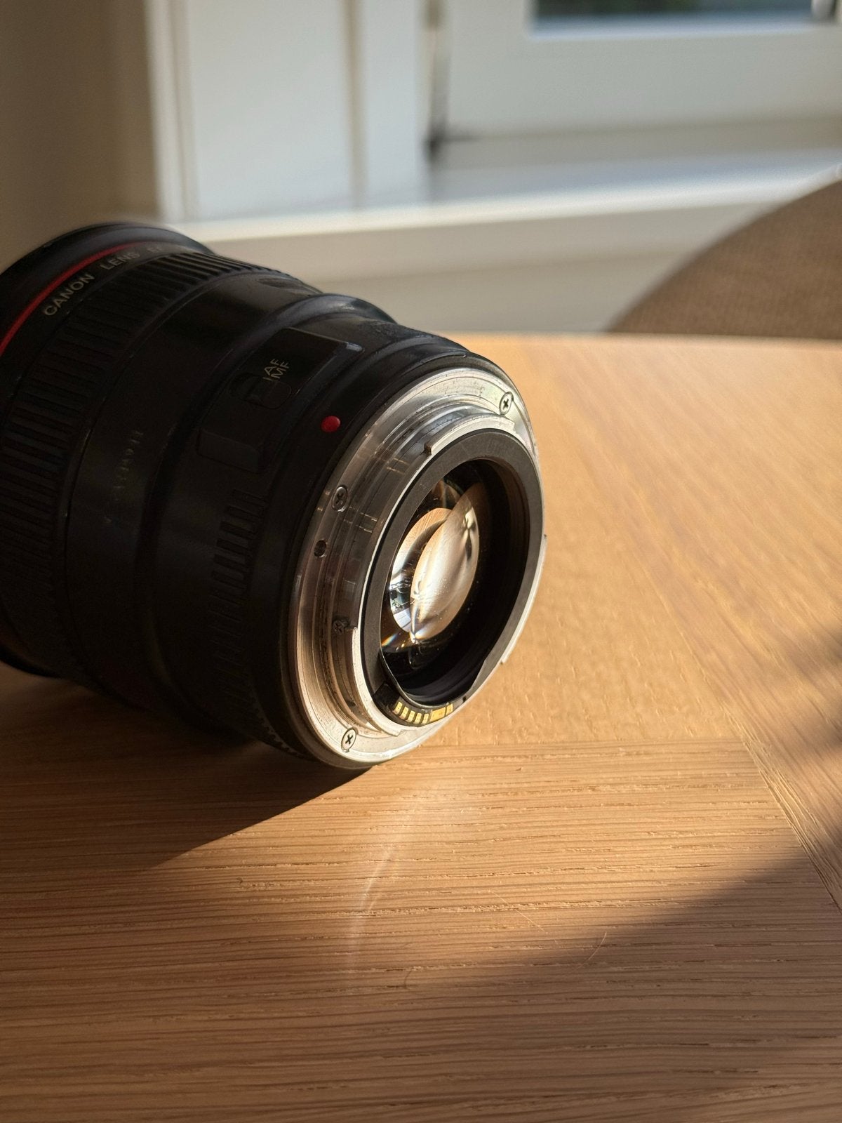 Canon EF 24mm f/1.4L II USM Groothoeklens, Gebruikt, Canon, Autofocus, Canon EF